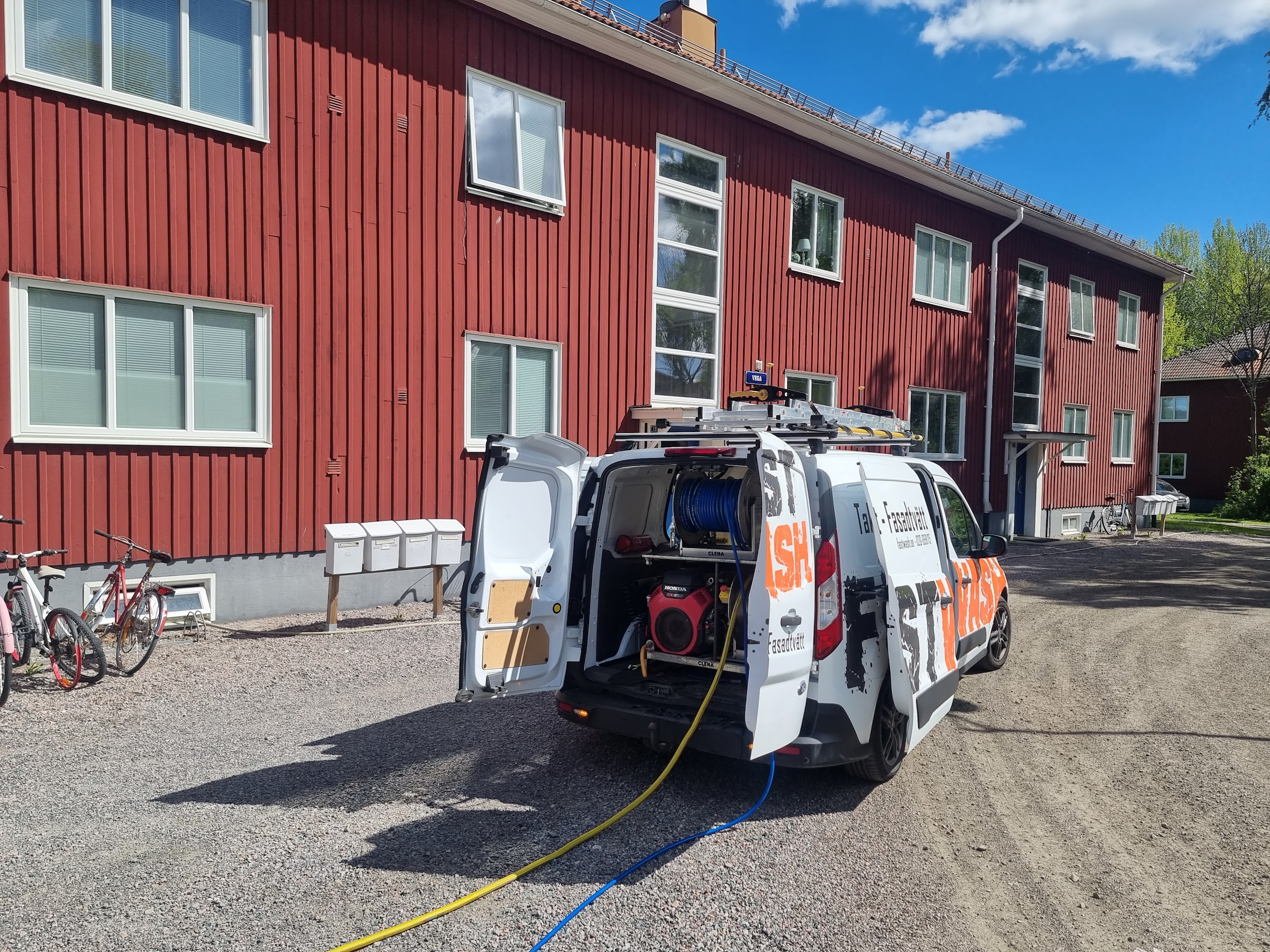 Fasadtvätt bostadsrättsförening